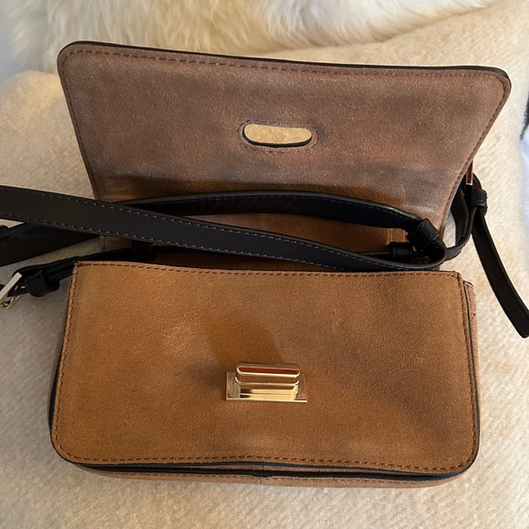 ZARA Suede & Leather handbag - Picture 3 of 5
